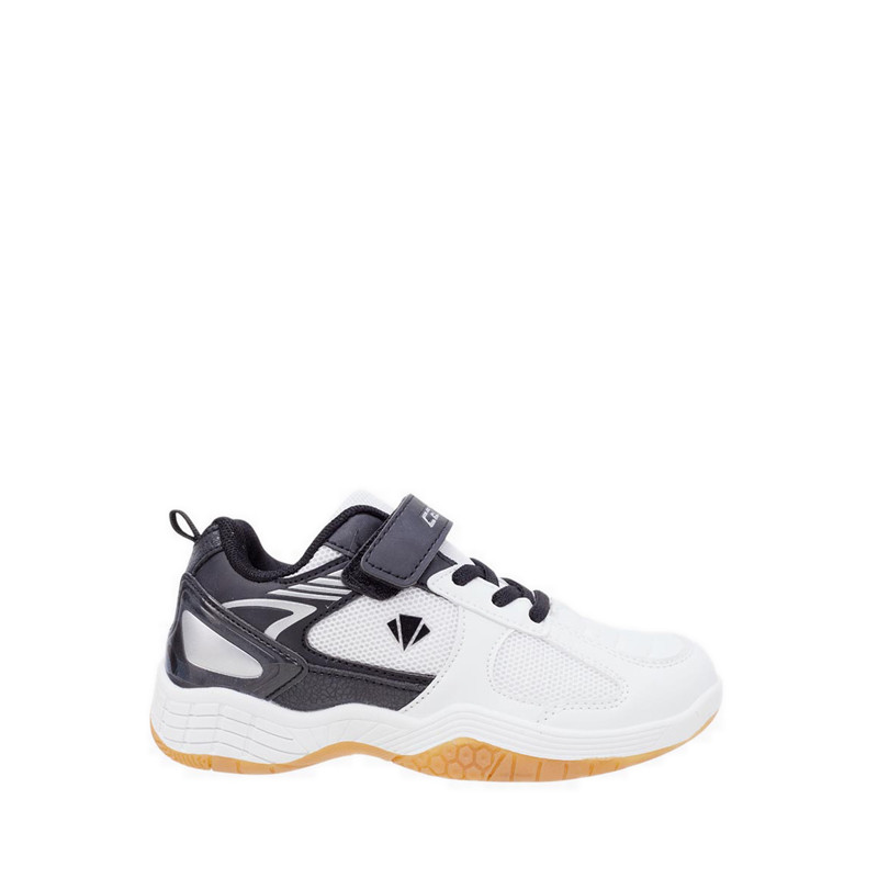 Carlton Unisex Kids Badminton Shoes - White/Black