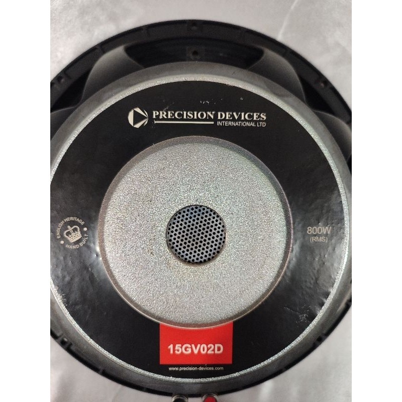 speaker 15 inch merk precision devices 15GV02D original rangka kuat