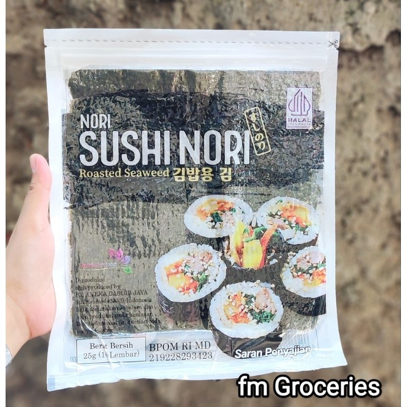 

Sushi Nori Isi 10 Lembar Berkualitas Tinggi