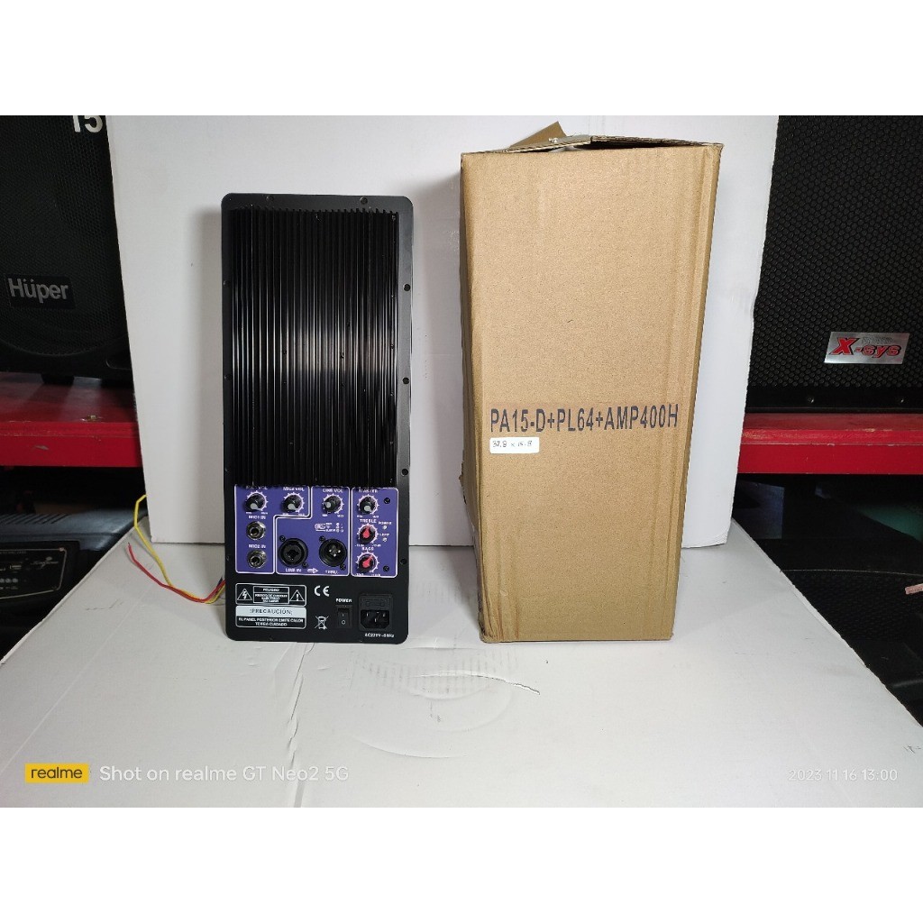 KIT AKTIF MESIN AKTIF PA 15-D+PL64+AMP400H