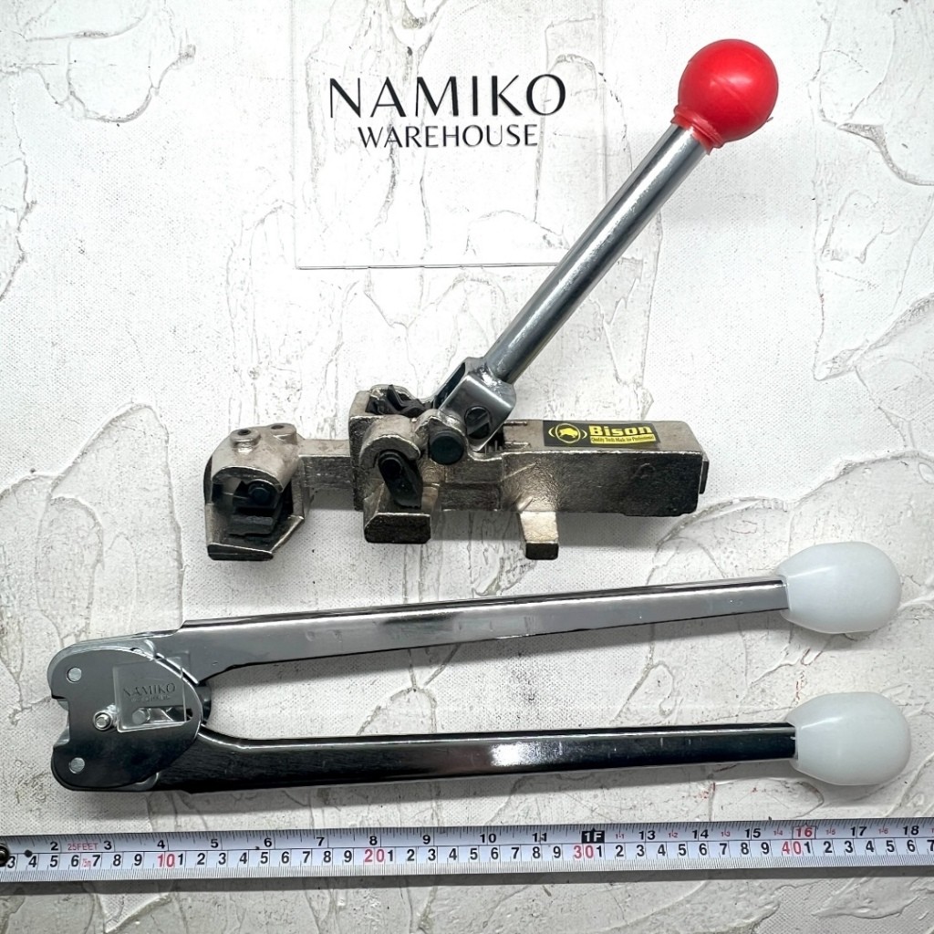 BISON Alat Klem Packing Kardus Strapping Band besi 5/8 inch NAMIKO WAREHOUSE