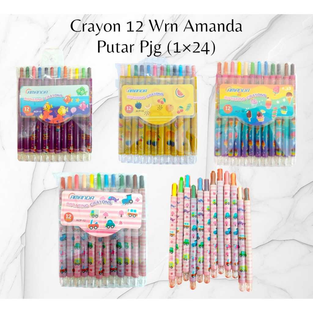 

[SDW] pekanbaru/CRAYON 12 WARNA PUTAR /CRAYON PUTAR 12 WRN PANJANG