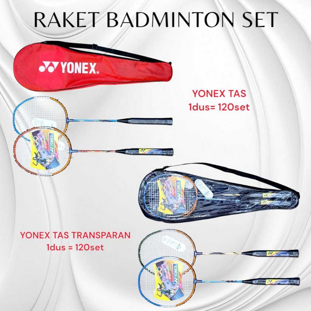 [SDW] pekanbaru/RAKET BADMINTON SET +TAS YONEX