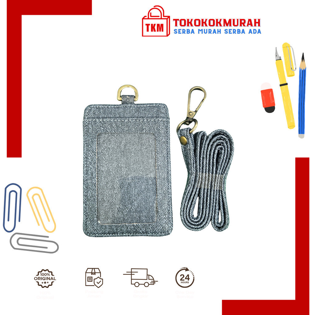 

TKM ID CARD LEATHER DENIM SERIES IDC + TALI /PCS