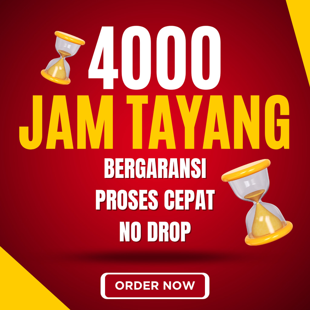 4000 JAM TANGAN BUKAN TAPI JAM TAYANG YT MURAH