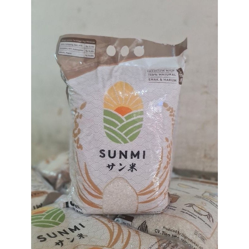 

beras sunmi premium 5kg 5 kg