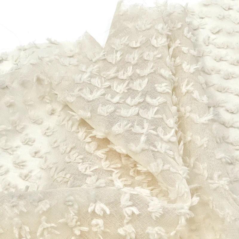 

Soft Tassel Fabric for Dress Clothing Fashion Designer Handmade Diy Sewing Materia Cloth By The Meter Wholesale