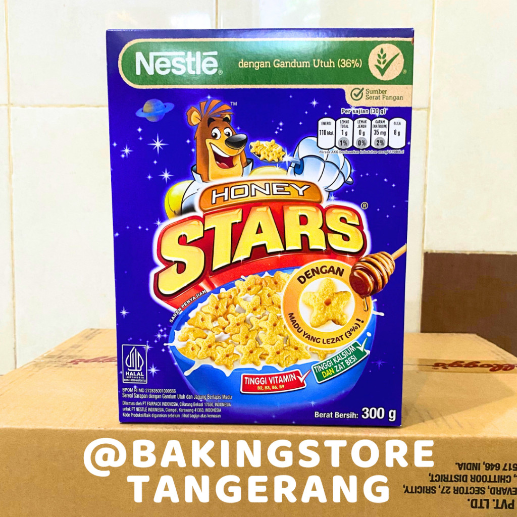 

HONEY STARS Sarapan Sereal Madu 300 gr Nestle | Honey Star