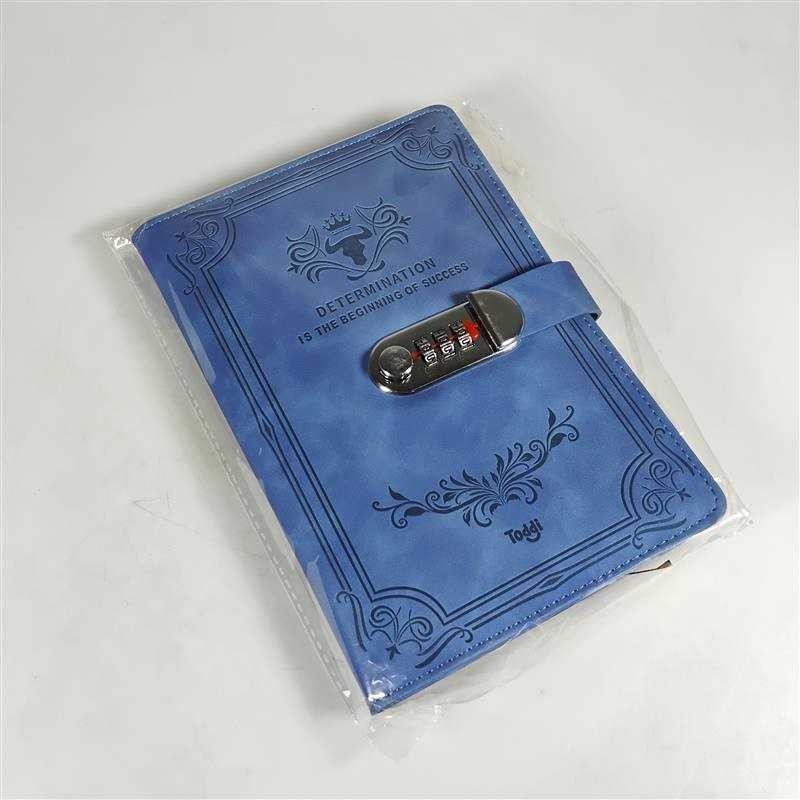 

JKMLLCM Toddi Buku Jurnal Leather Determination A5 200 Halaman Grid with Lock - TDD3