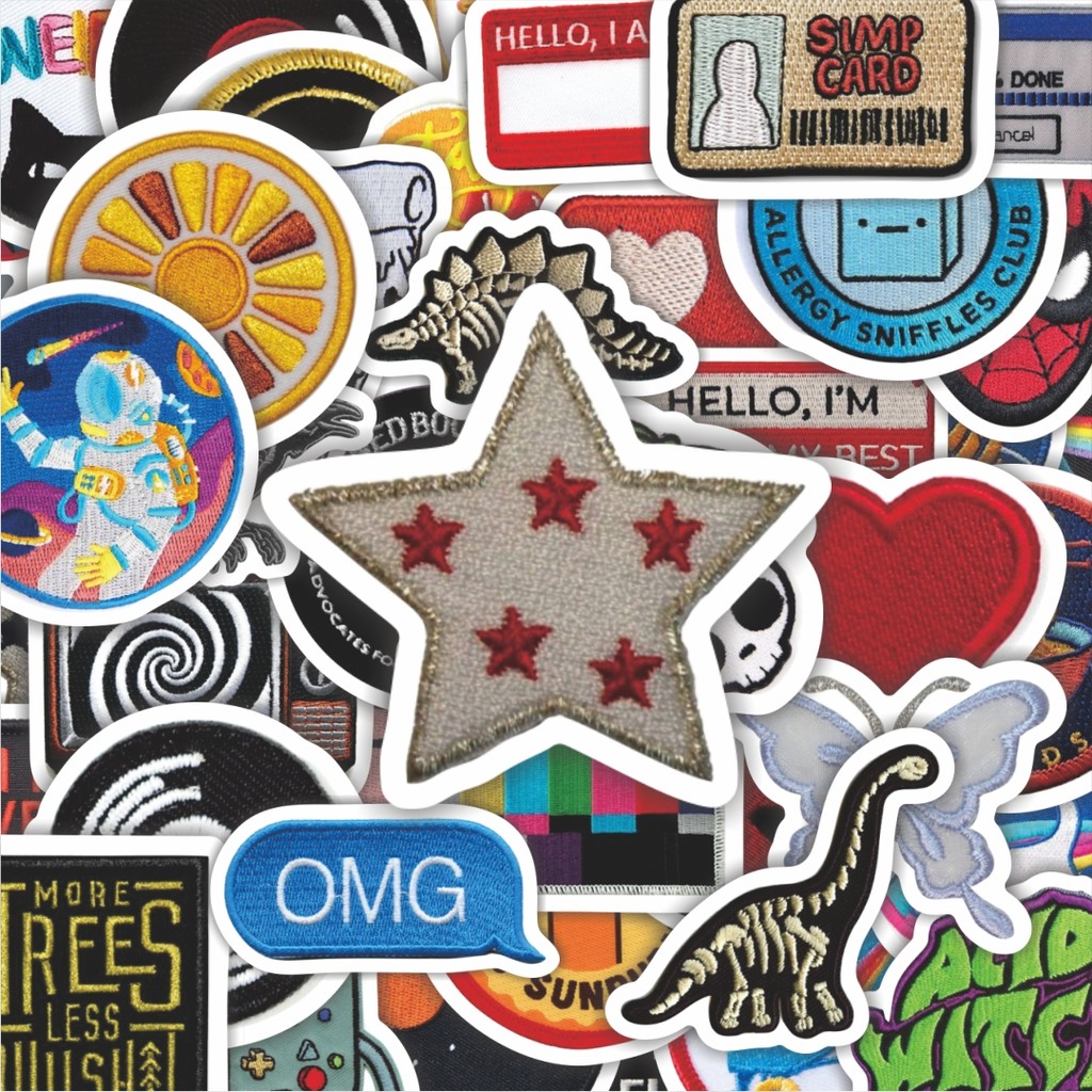 

100PCS Lucu Stiker Patch V15 Stiker Aesthetic Stiker Anti Air Stikers Berperekat Waterproof sticker decal buat Motor Helm Buku Journal Koper Casing HP Laptop Botol Minum Hadiah anak