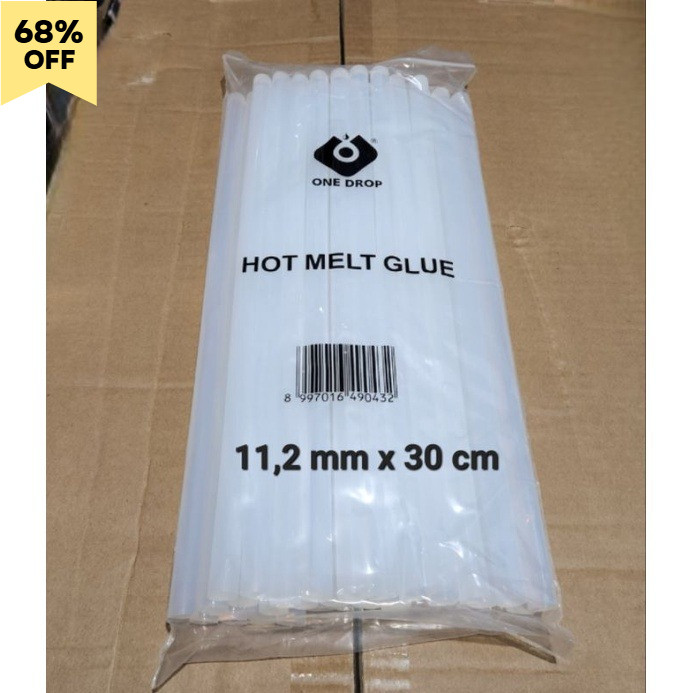 

NEW Lem Bakar Besar/ Isi Lem Tembak One Drop Uk. 11,2 mm x 30 Cm (1 Kg)