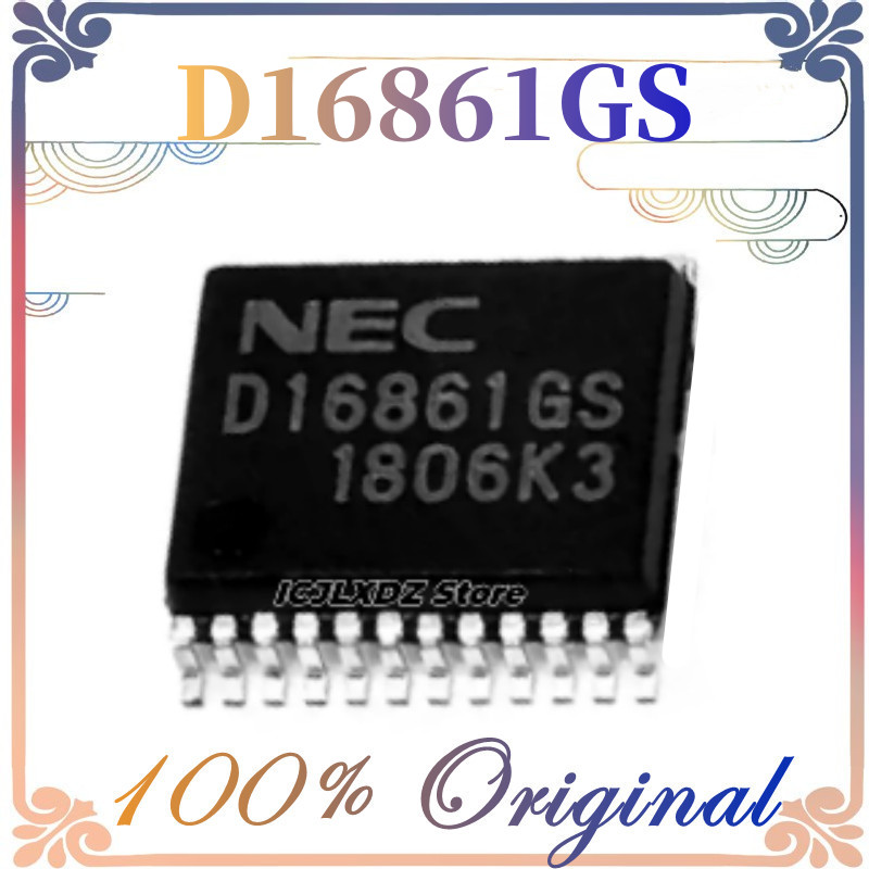 1pcs/lot New Original D16861 D16861GS UPD16861GS IC Chip Car Ignition Drive Automotive Parts Accesso