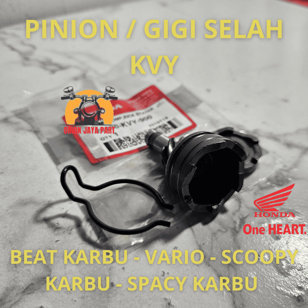 GIGI PINION KICK/SELAHAN SLAHAN KVY  BEAT KARBU - SCOOPY KARBU ORIGINAL KICK STATER