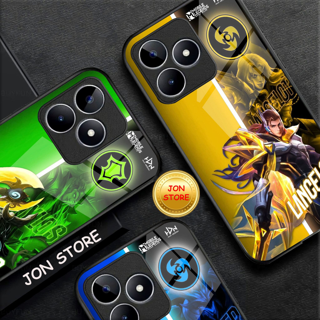 ( J 5 ) Softcase MOTIF MOBILE LEGENDS MOBA  UNTUK REDMI MI XIAOMI NOTE 12 NOTE 12 PRO NOTE 9 NOTE 10