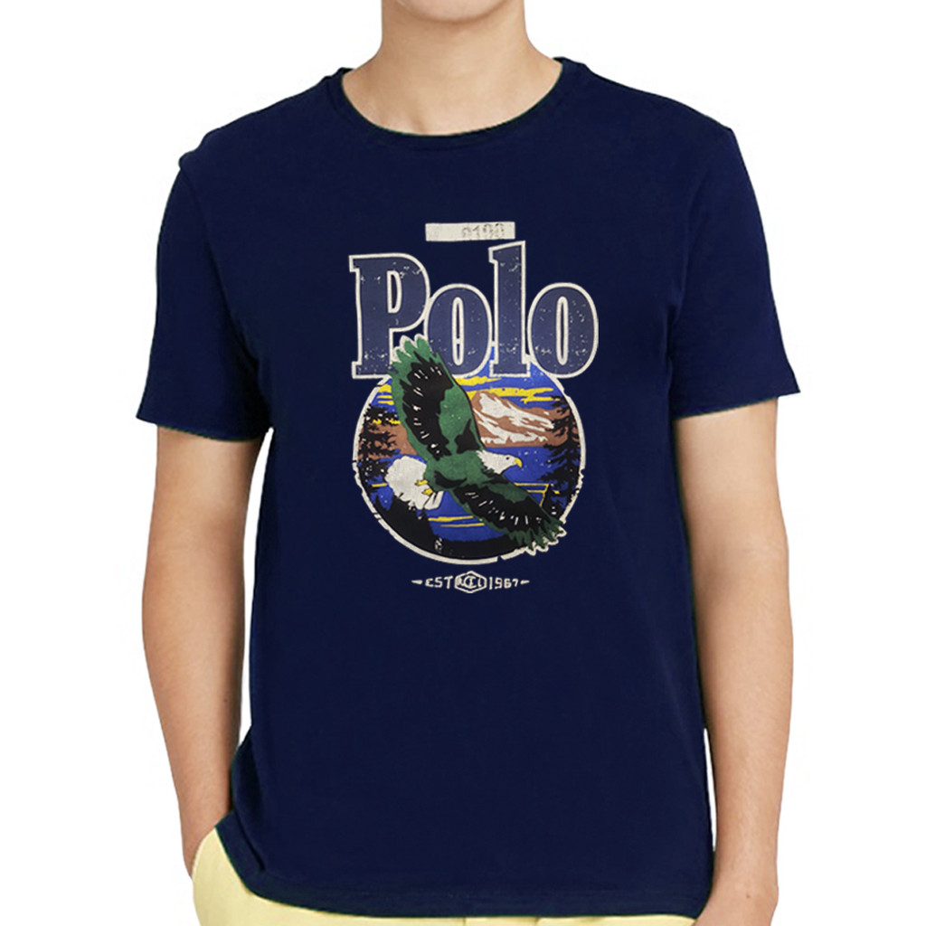 POLO - 7666.38 Mens T-shirt - Navy