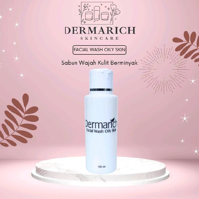 Dermarich Facial Wash oily Sabun Wajah Kulit Berminyak