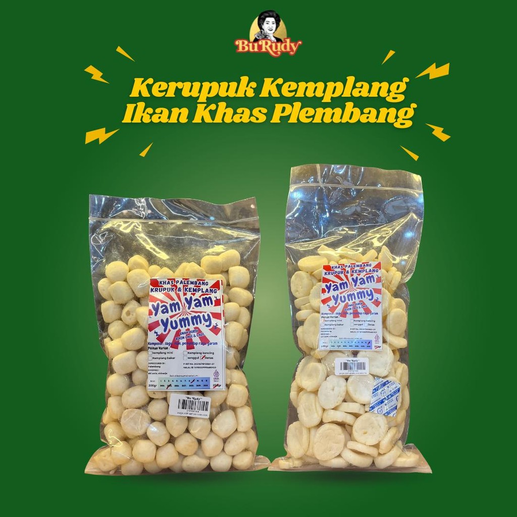 

Kerupuk Kemplang Ikan, Getas, Sanggul, Jengkol Khas Palembang – Oleh-Oleh Renyah Gurih Asli Palembang 200gr