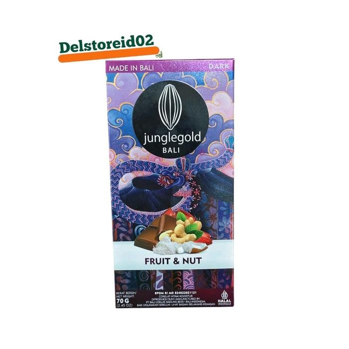 

Junglegold bali fruit and nut (cokelat hitam kovektur) 70gr