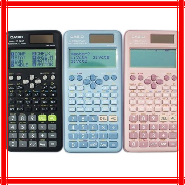 

Casio FX-991ESPLUS-2 Scientific Calculator, 417 Fungsi Ilmiah Lengkap + Natural Textbook Display