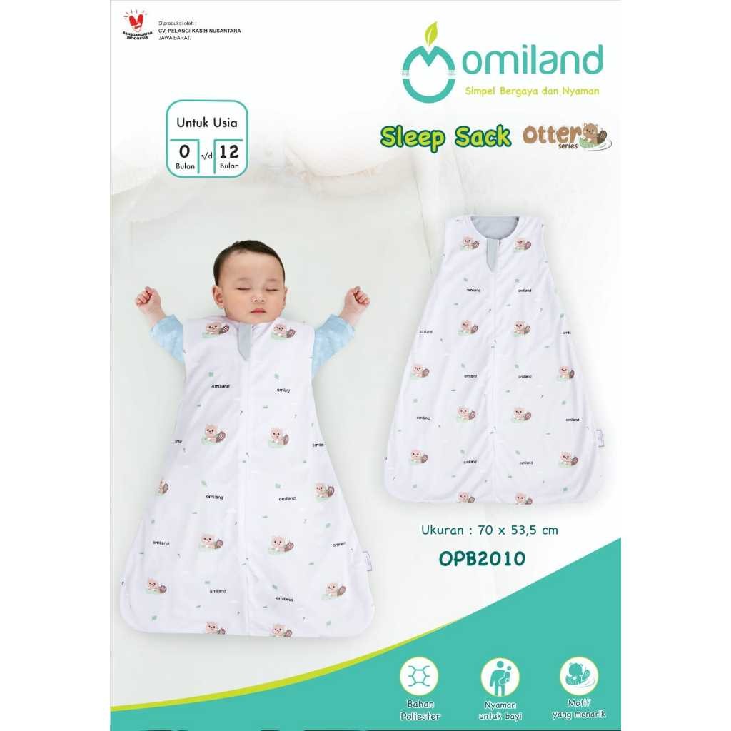 Omiland Sleep Sack Fox // Otter Series | Kantong Tidur Bayi