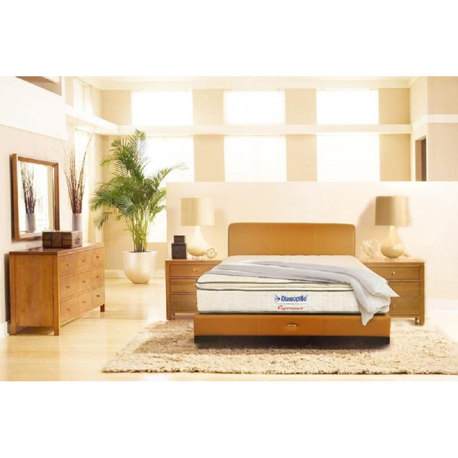 Dunlopillo Spring Bed Capernaum 160 x 200 High Density Foam