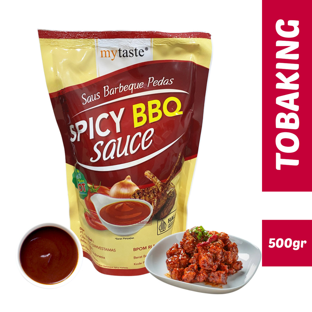 

My Taste Spicy BBQ Sauce Saus Barbeque Pedas 500gr HALAL