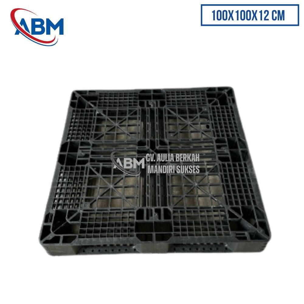

Pallet Plastik Ukuran 100x100x12 cm - ABMAS41 - Hitam