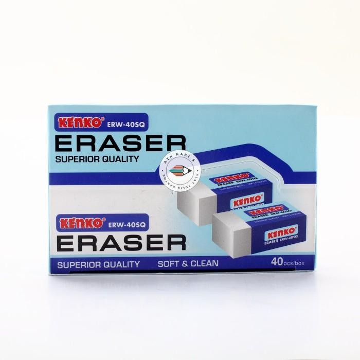 

KENKO - Eraser - Penghapus Pensil ERW-40 SQ Putih - Box