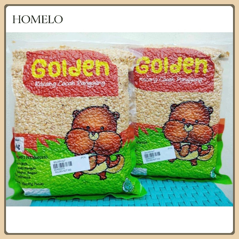 

(HOMELO) kacang cincang / kacang cacah golden nut 1 dus isi 10 x 1 kg