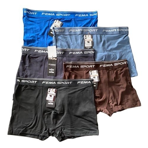 Boxer Pria FEMA 7730 Boxer Pria Manly CD Cowok Keren CD Pria Halus (BXF7730)