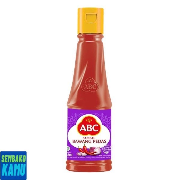 

ABC Sambal Bawang Pedas 275 ml - Saus Sambal