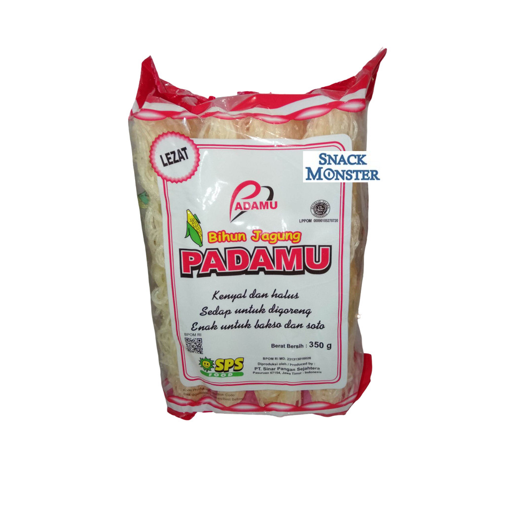 

Bihun Jagung Padamu - Netto 300 gr