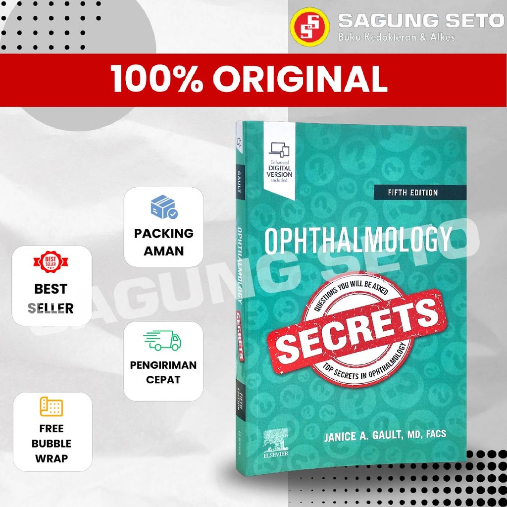 BUKU OPHTHALMOLOGY SECRETS 5ED / OFTALMOLOGI