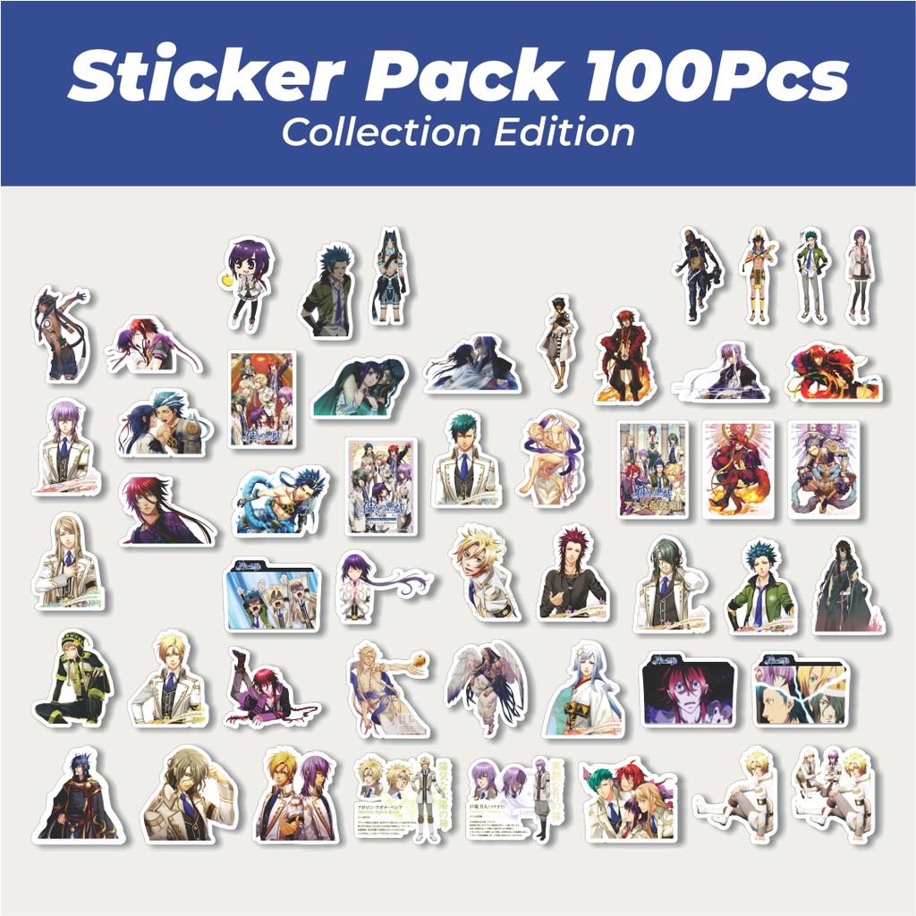 

Hot Stiker Anime Series Kamigami No Asobi Karakter Mix Lucu Anti Air Stikers Berperekat Waterproof Sticker Decal Buat Motor Helm Buku Journal Koper Casing HP Laptop Botol Minum