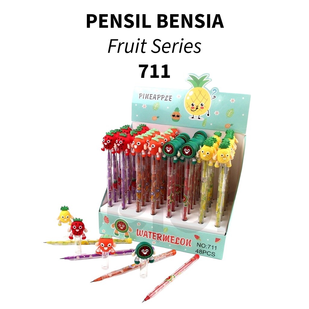 

❤️️1pc Pensil Bensia Fancy Karakter / Pensil sambung susun❤️️
