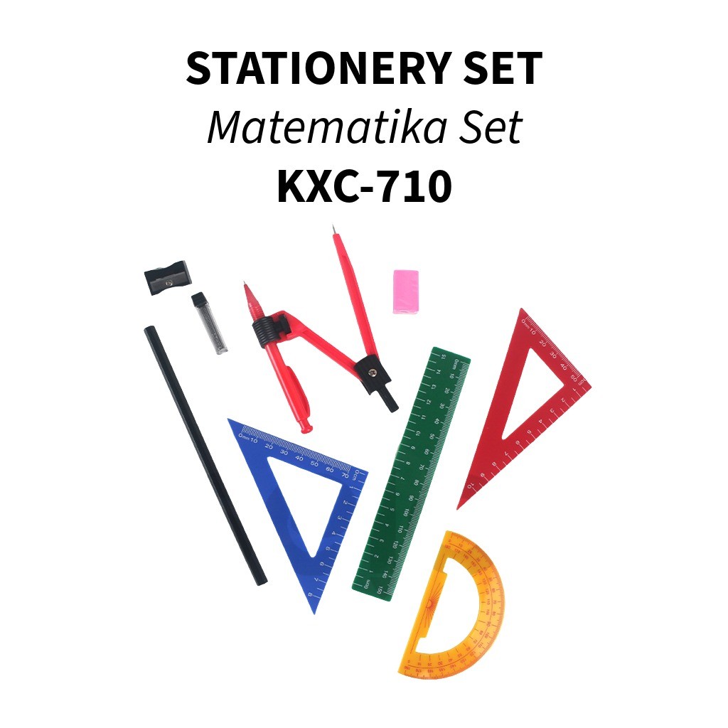 

♚1 set Jangka + Penggaris / 1 set KCX-710♚