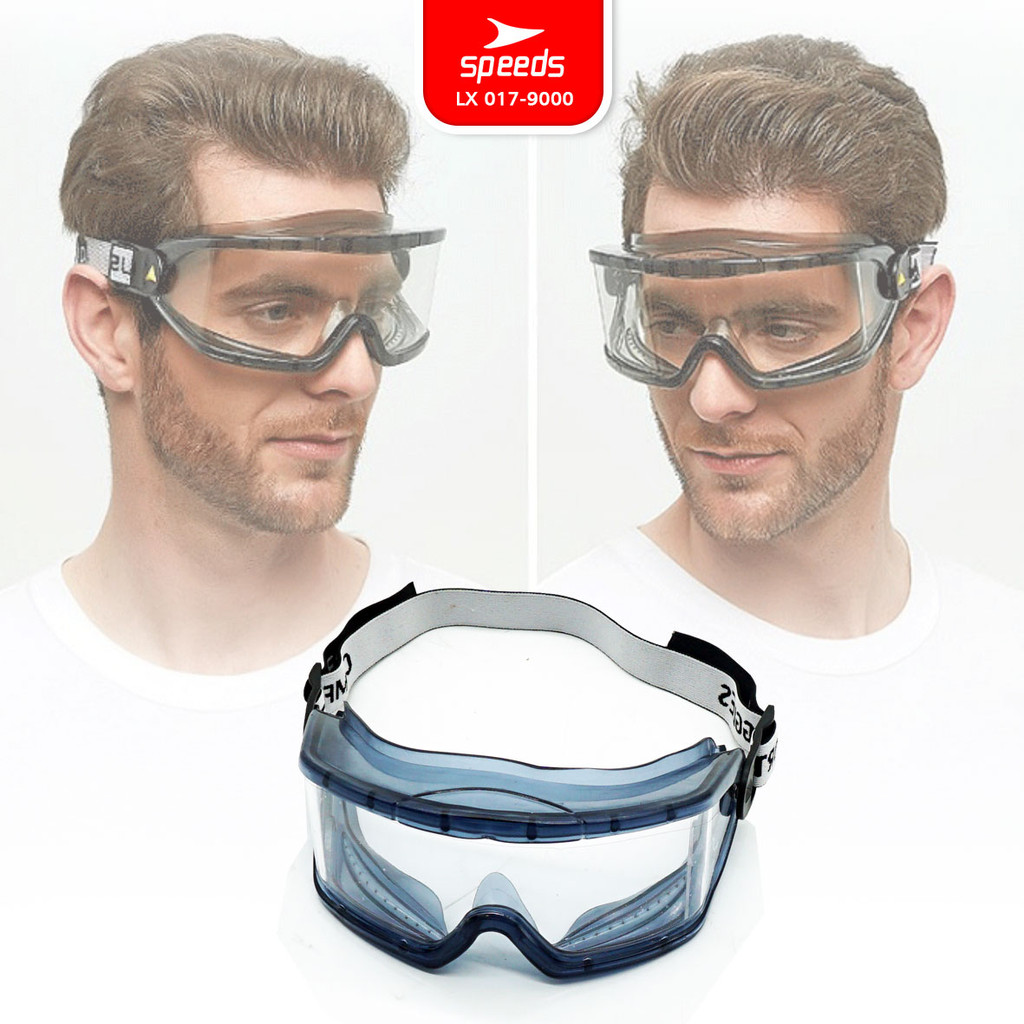 SPEEDS Kacamata Safety Glass Kacamata Anti Virus Kacamata APD LX 017-9000