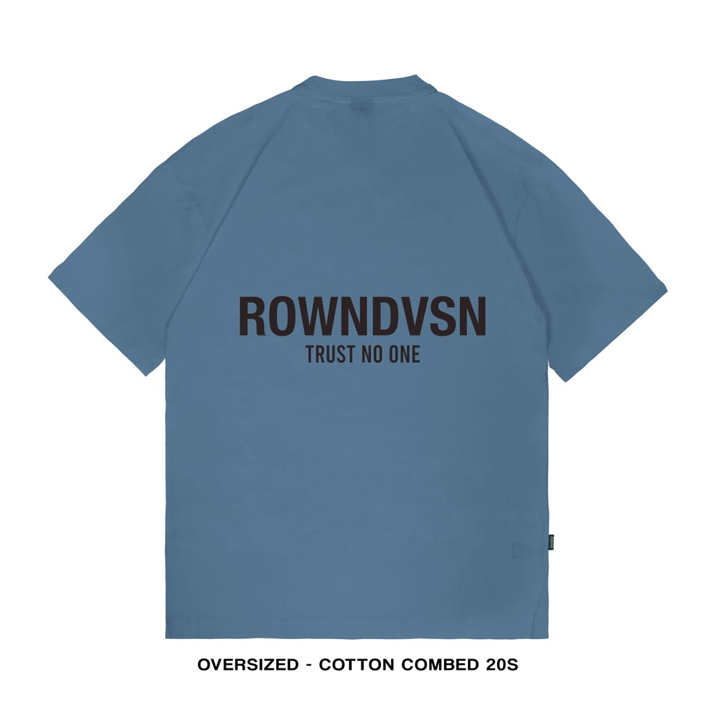 Rown Division Kaos Oversize 20s || Arabellca Blue Stone T-Shirt