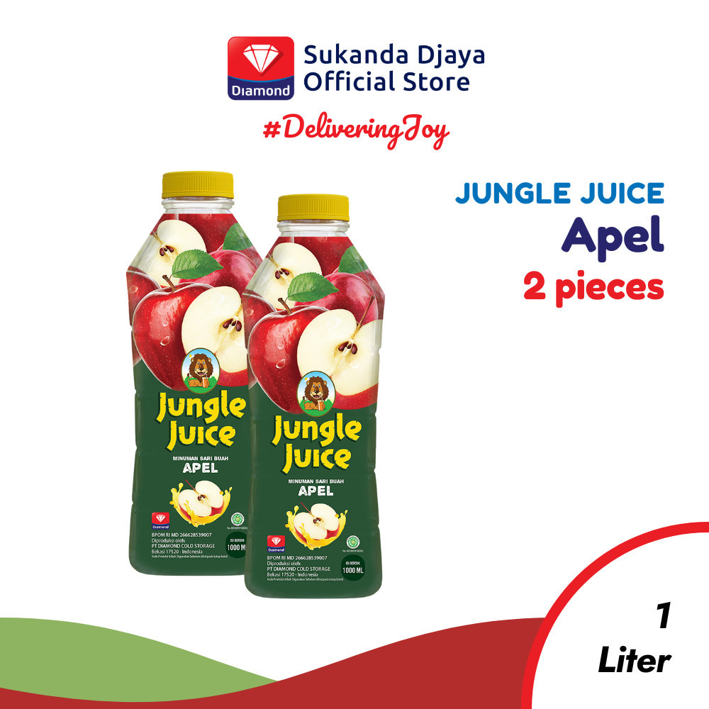 

Jungle Juice Apple 1 L - Twin Pack