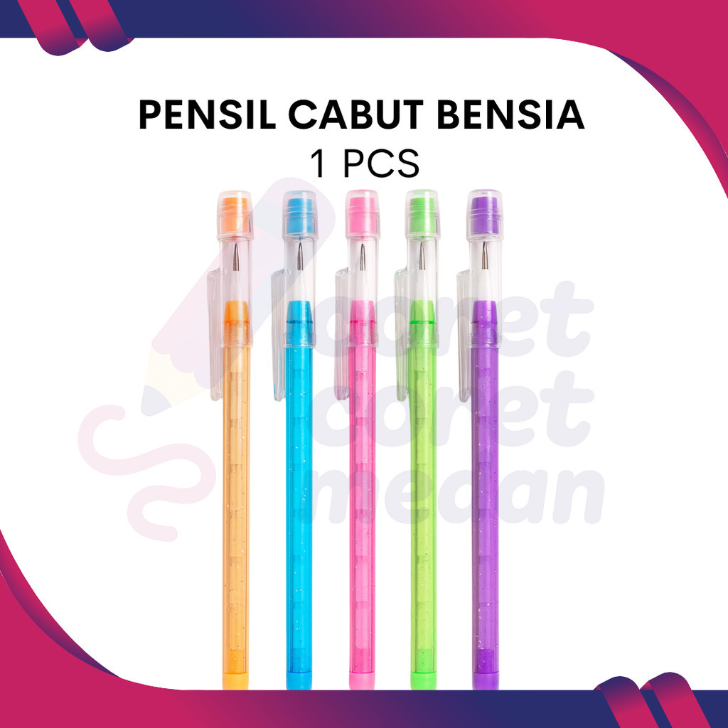 

PENSIL BENSIA CABUT SUSUN PER PCS