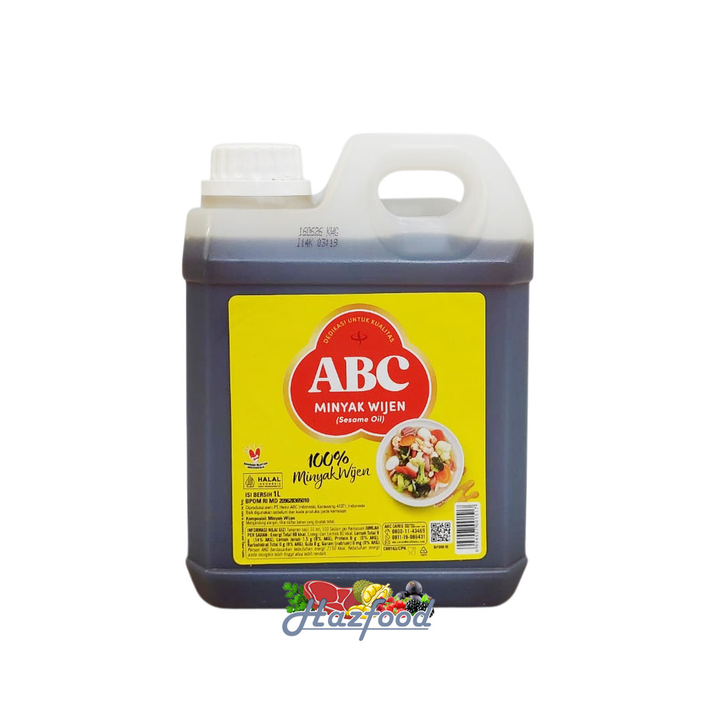 

ABC Minyak Wijen Jerigen 1 Liter - Sesame Oil