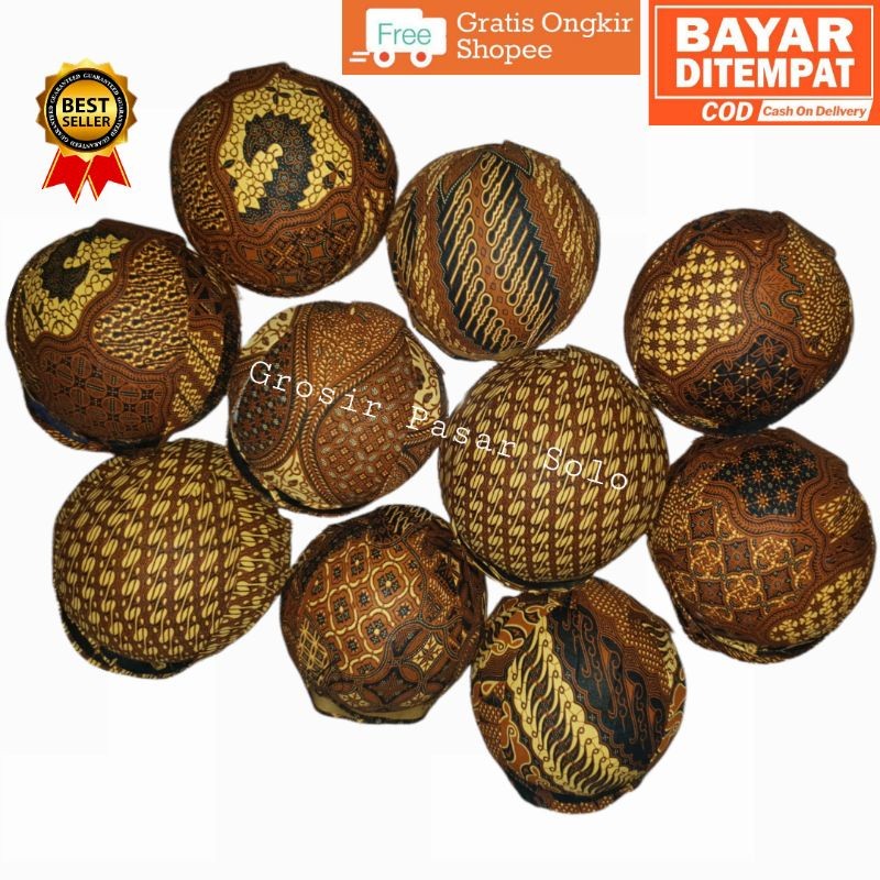 PROMO Blangkon Solo Jebeh Batik / Blangkon Solo / blangkon anak / blangkon dewasa