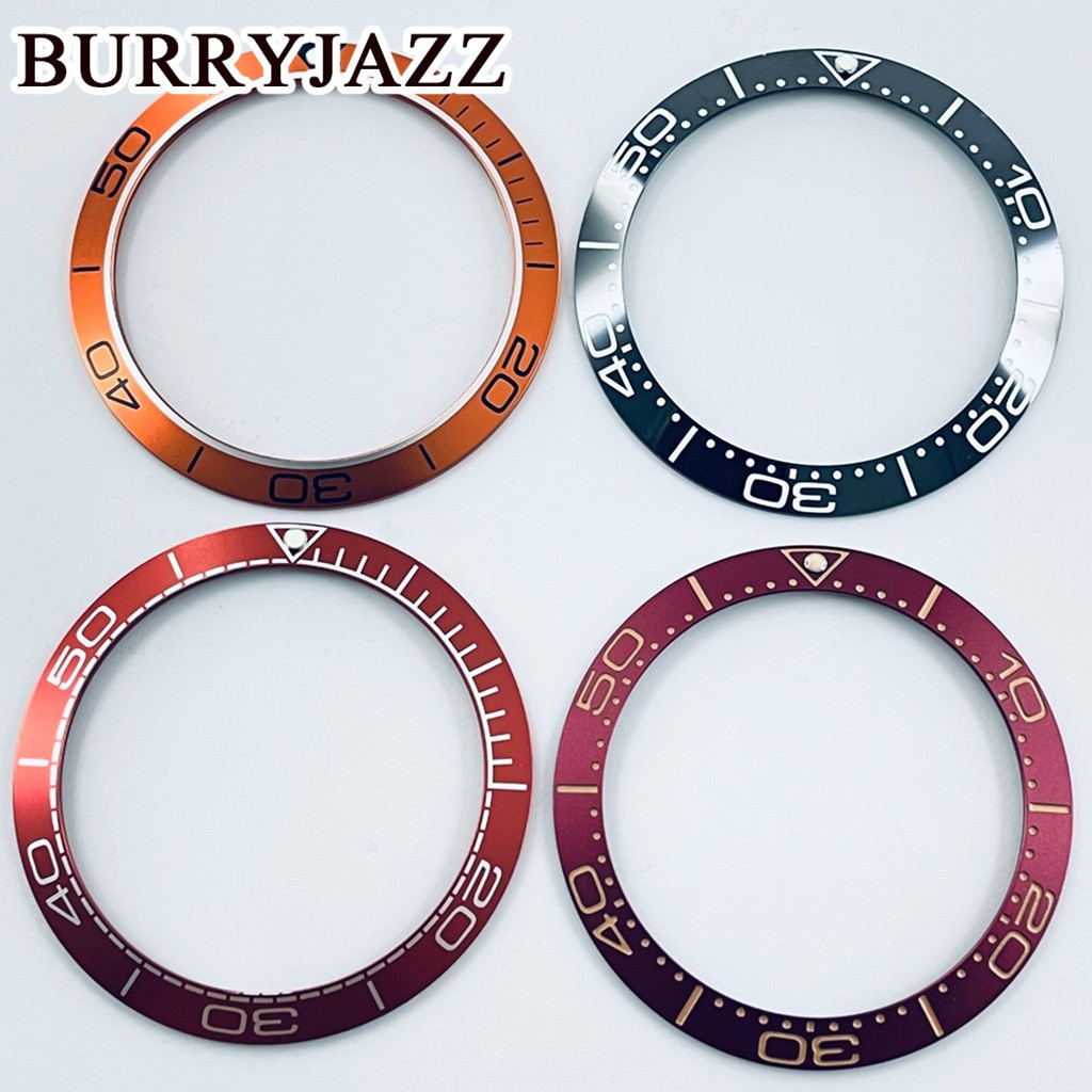 BURRYJAZZ 38*30.5mm Seamaster 300 Watch Bezel Insert Fit 40mm Automatic Seamaster 300 Mod Watch Repa
