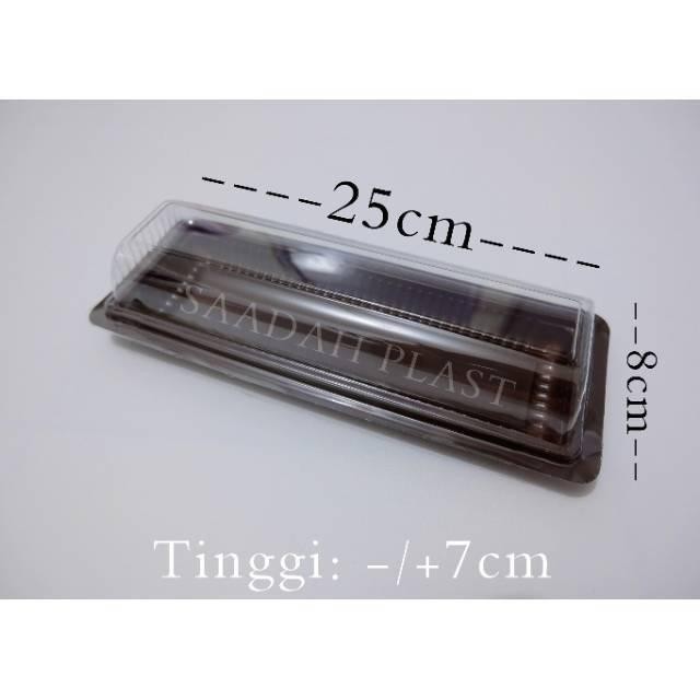 (ISI 50) Mika Bolu Gulung BGT 25 / Mika BGT25 / Box Bolu Gulung uk. 8x25 - BGT25 / PERPACK