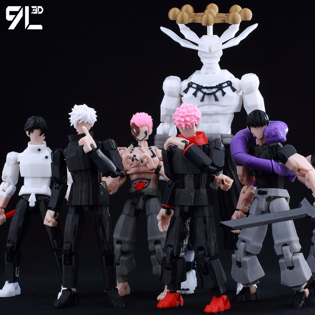 

9L3D Dummy13 Jujutsu Kaisen Figure Model DIY Assembly Toy for Parentchildren Games​Titan13 Action Figure Collectible New Design