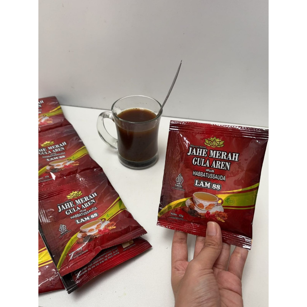 

BONUS 1 PCS - JAHE MERAH GULA AREN SACHET | KHUSUS PEMBELIAN PRODUK