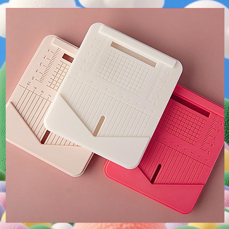 

Soft Punching Auxiliary Tool Drilling Dust Box DIY Jewelry Punching Positioning Polymer Clay Tool-AS97