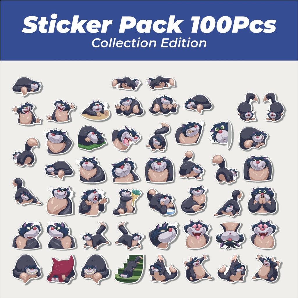 

Hot Stiker Hewan Cat Lucifer [Kucing] Lucu Anti Air Stikers Berperekat Waterproof Sticker Decal Buat Motor Helm Buku Journal Koper Casing HP Laptop Botol Minum