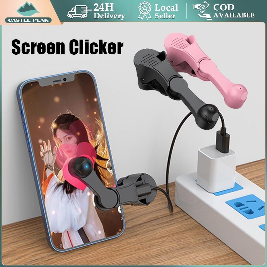 Auto Clicker Alat Tap Tap Layar untuk Smart Phone Multifunctional Layar Ponsel Klik Otomatis Auto Kl