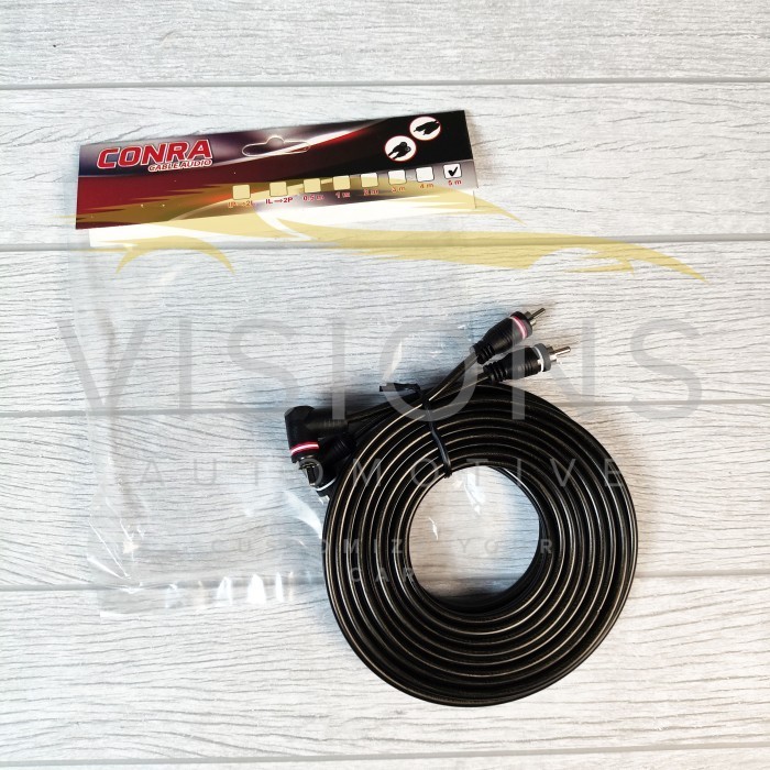 Kabel Audio rca mobil / Kabel Rca Audio Mobil CONRA 0.5 meter, 1 meter, 2 meter, 3 meter, 5 meter - 